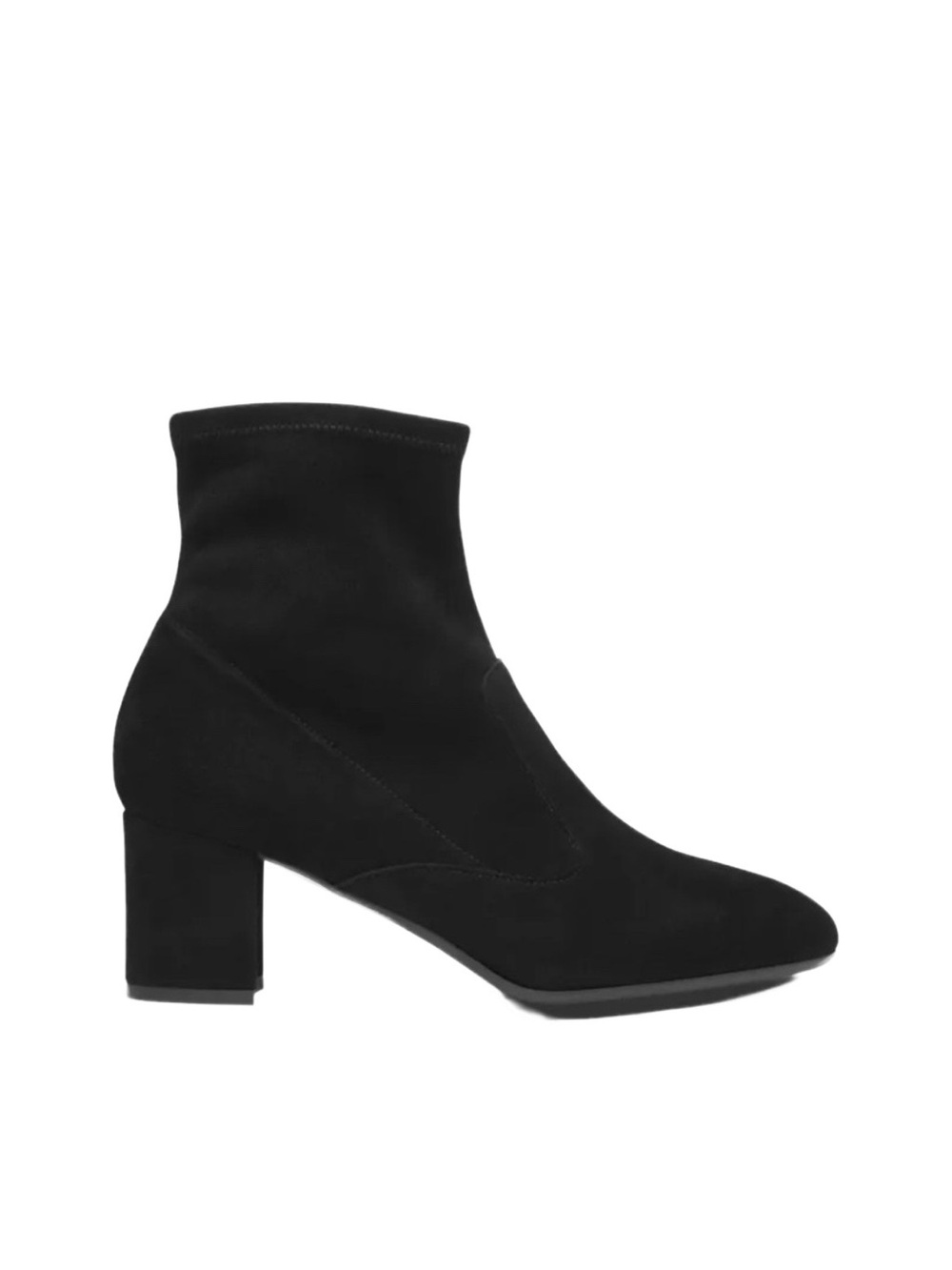 LK Bennett Alexis Black Suede Ankle Boots Size 40